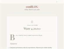 Tablet Screenshot of blog.converter.cz